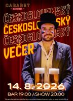Cabaret des Péchés: Večer plný českých a slovenských hitů