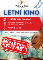 Letní kino ve Vinařství Vaďura