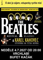 3 hvězdy na jednom podiu – K. Kahovec, Beatles, M. Šindelář