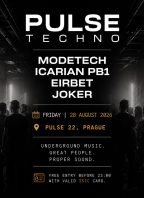 PULSE TECHNO w/ Modetech, Icarian PB1, EirBet & Joker
