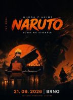 Hudba Naruto při svíčkách v Praze