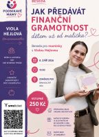 Beseda Jak předávat finanční gramotnost dětem od malička