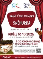 Hravé čtení pohádky Sněhurka (Divadlo L)