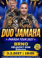 Koncert Duo Jamaha – Brno | Paráda Tour 2027