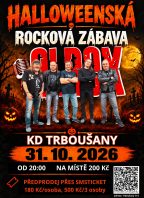 Halloweenská rocková zábava ALROX Trboušany