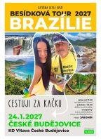 CESTUJI ZA KAČKU – BESÍDKOVÁ TOUR 2027: BRAZÍLIE