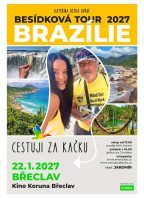 CESTUJI ZA KAČKU – BESÍDKOVÁ TOUR 2027: BRAZÍLIE