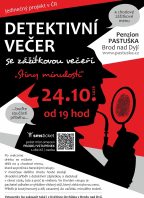 Detektivní večer se zážitkovou večeří