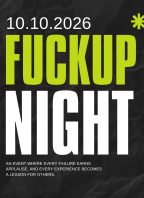 Fuckup Night Prague