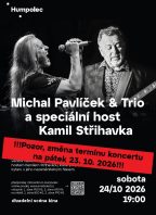 Michal Pavlíček & Trio a speciální host Kamil Střihavka