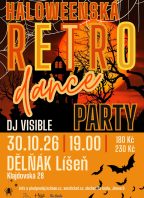Halloweenská  Retro Dance Party