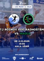 Házená: TJ Rožnov pod Radhoštěm – HAOLK