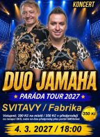 DUO JAMAHA – PARÁDA TOUR 2027