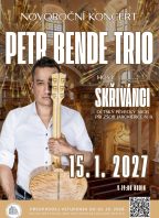 PETR BENDE TRIO – novoroční koncert