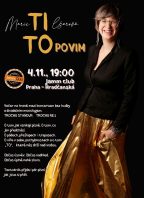 TI TO POVIM – Marie Tilšarová – trochu Standup, trochu ne