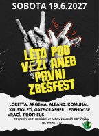 Léto pod věží aneb první Zbéšfest