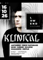 Low End Culture presents: Klinical (UK)