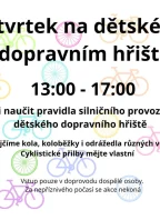 Čtvrtek na Dětském dopravním hřišti