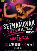 Afterparty Seznamovák 2026