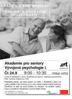 Akademie pro seniory – Vývojová psychologie I.
