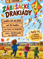 Druhý ročník Zábešácké drakiády