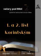 Večery pod Biblí – 1. a 2. kniha Korintským