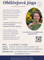 OBLIČEJOVÁ JÓGA s Yvonou