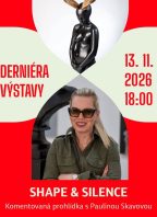Derniéra výstavy SHAPE & SILENCE: komentovaná prohlídka s Paulinou Skavovou