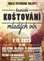 Otevřené sklepy HNANICE s koštováním mladých vín