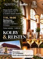 Degustační večeře s vinařstvími Kolby & Reisten