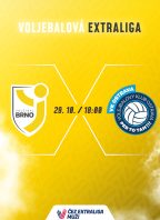 4. kolo ČEZ extraligy mužů: Brno – Ostrava