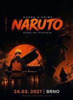 Hudba Naruto při svíčkách v Brně