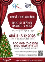 Hravé čtení – Proč se Ježíšek narodil v noci (Divadlo L)