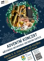 Adventní koncert Městského dechového orchestru Dačice