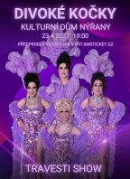 Travesti show Divoké kočky v KD Nýřany